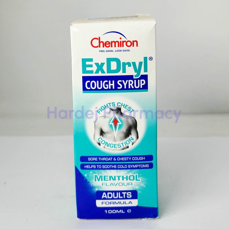 EXDRYL ADULT COUGH SYR