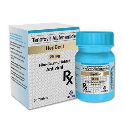 TENOFOVIR 25MG HEPBEST