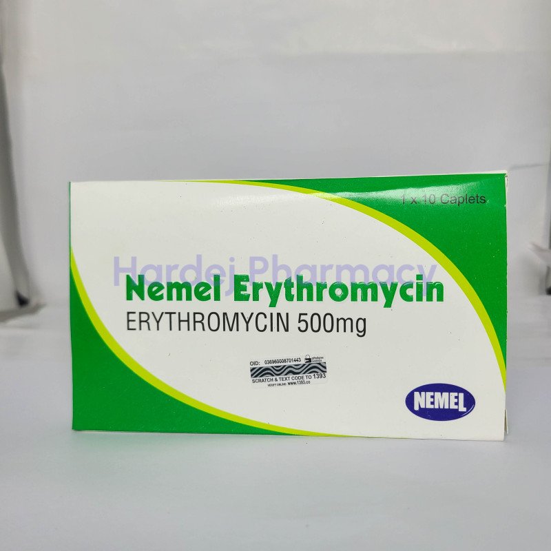 NEMEL ERYTHRO 500MG