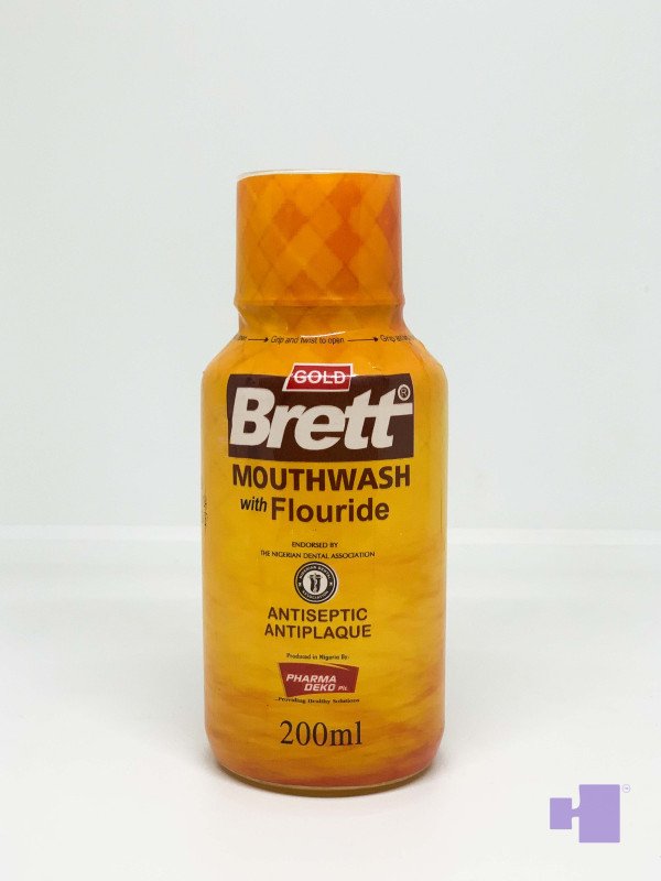 BRETT 200ML MOUTHWASH