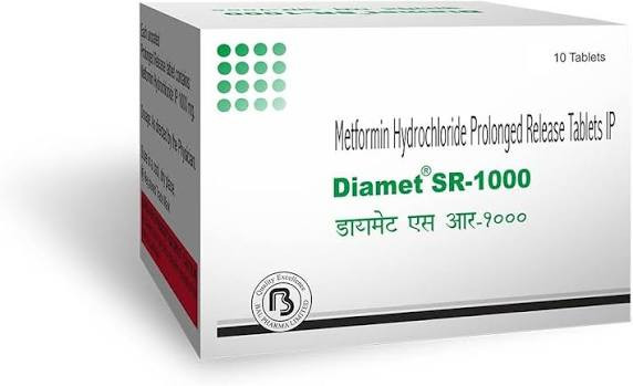 DIAMET SR 1000MG PACK