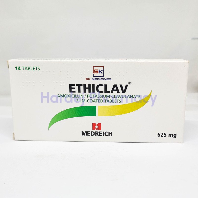 ETHICLAV 625MG PACK