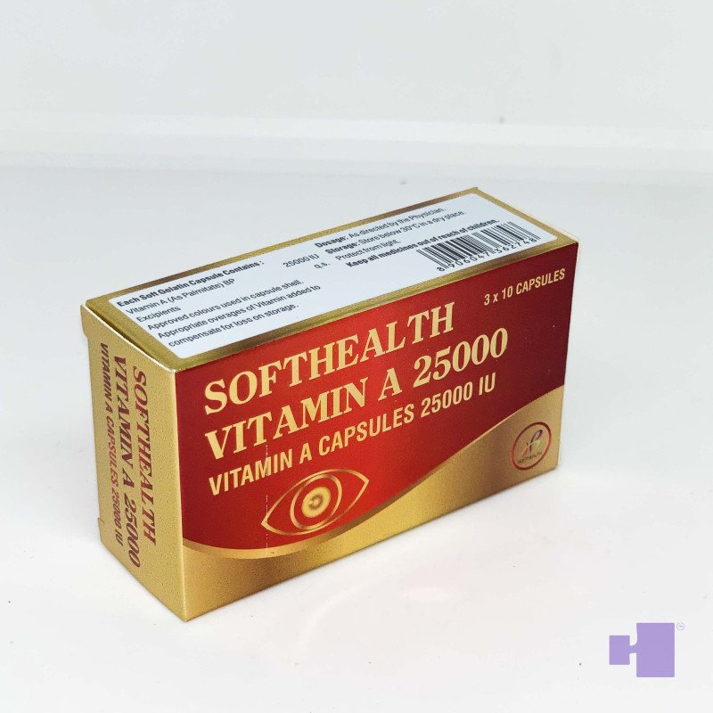VIT A 25000IU SOFTH